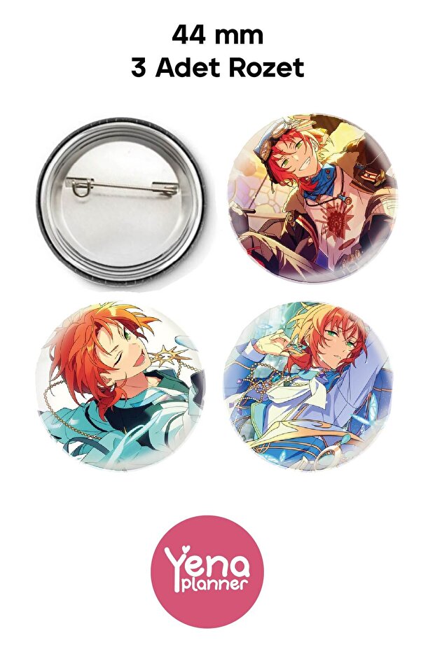 Ensemble Stars Bag Ornament / Badge Set