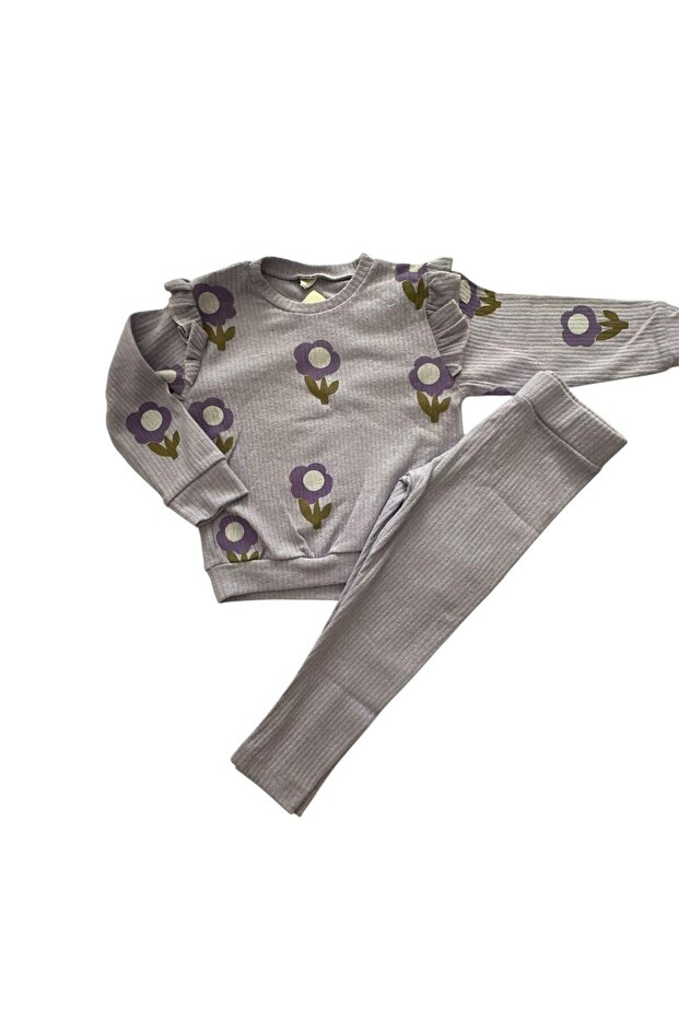 ÇİÇEKLİ EŞOFMAN TAKIM - 1