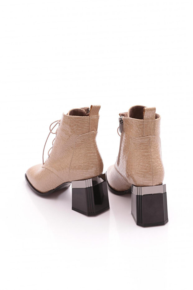 604 Kadin Topuklu Bot - 3