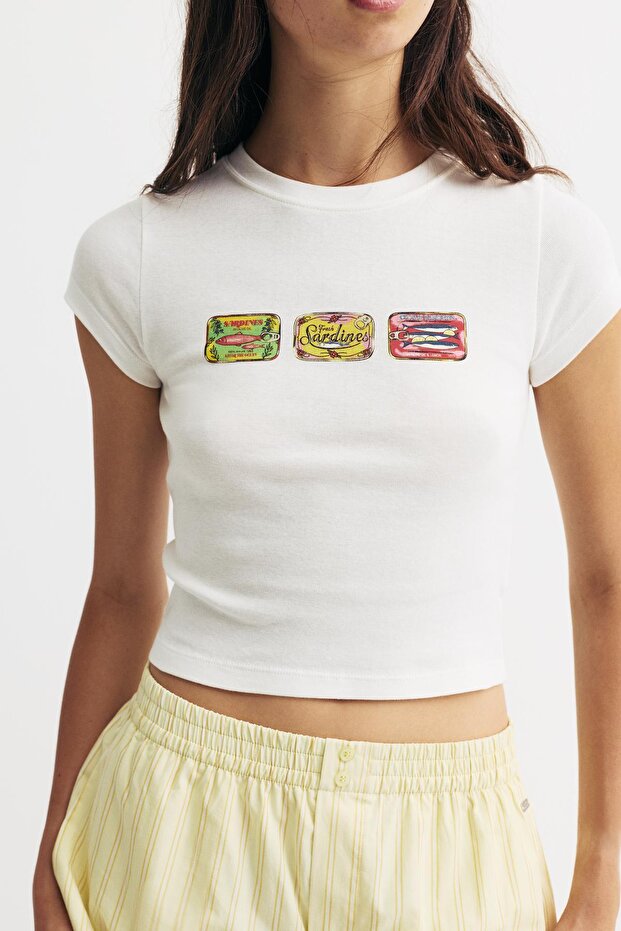 Sardalya kutulu t-shirt - 4