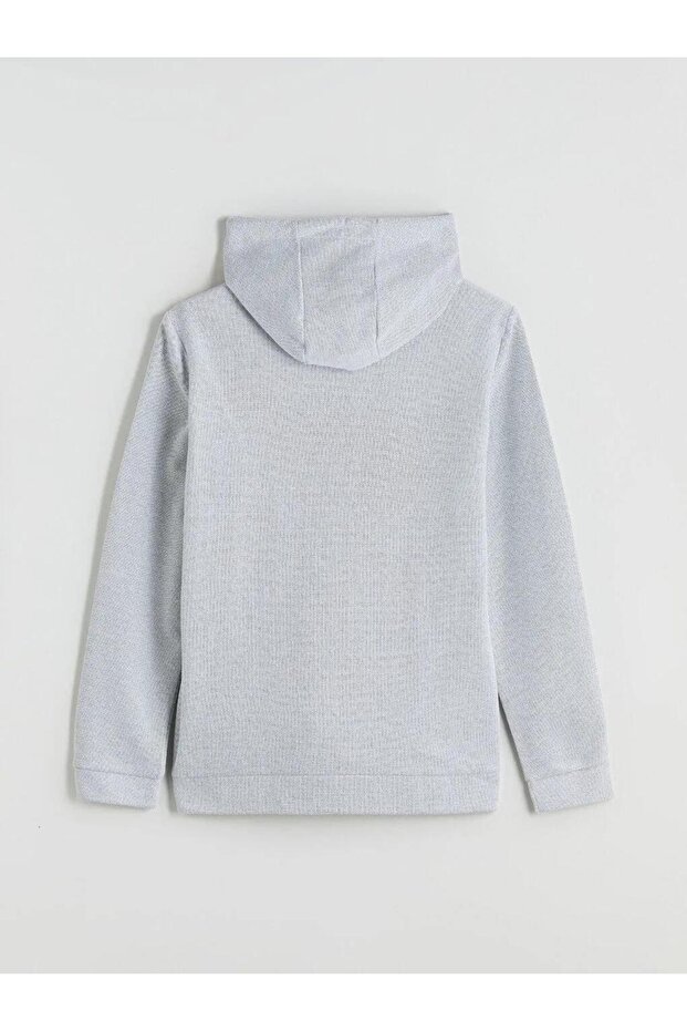 Xside Hooded Long Sleeve Men's Zip Sweatshirt (W5)