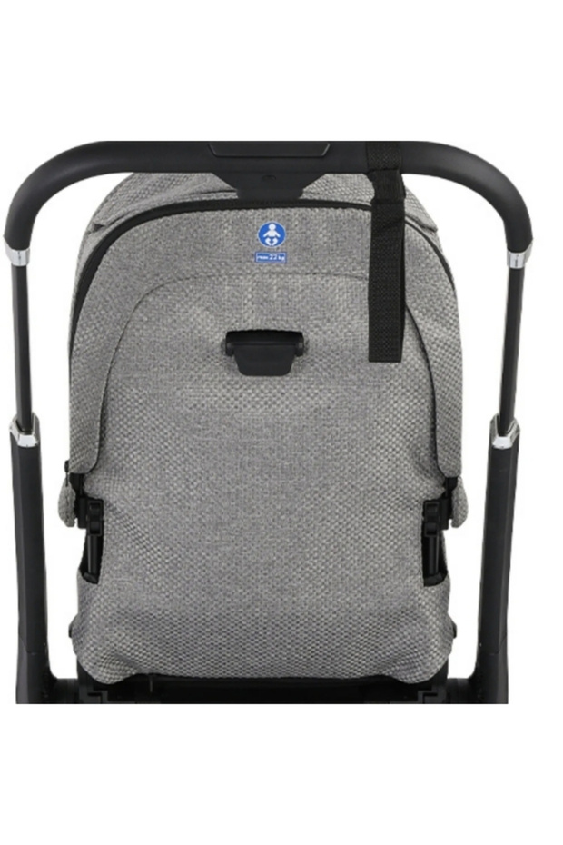 Kobe Çift Yönlü Bebek Arabası Grey - 8