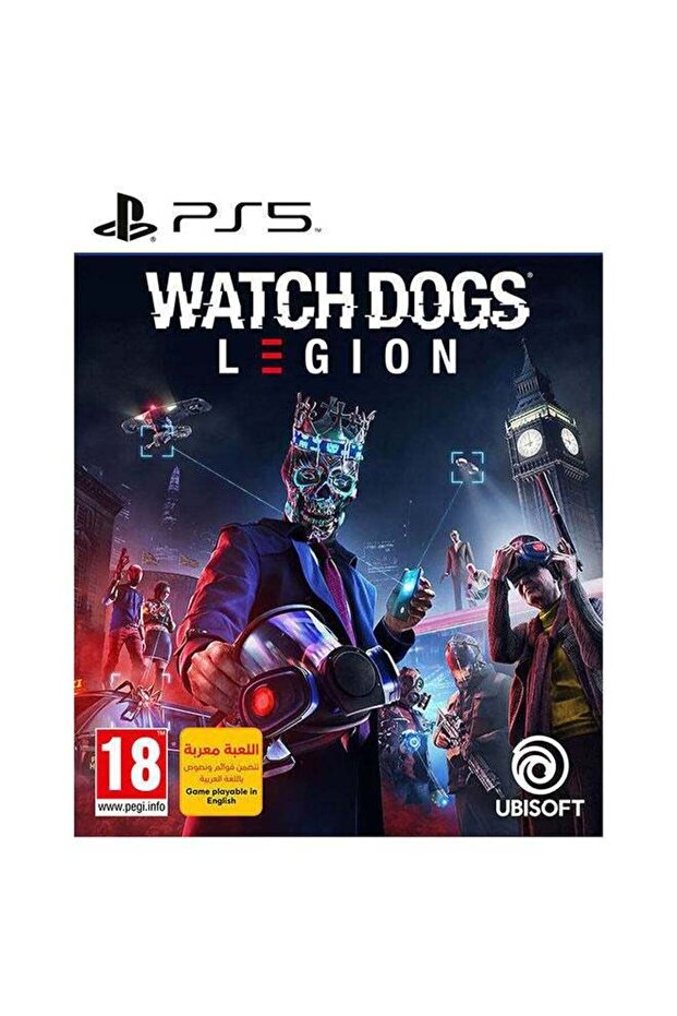 Watch Dogs: Legion (النسخة الدولية) - لعبة أكشن وإطلاق نار - بلاي ستيشن 5 (PS5)