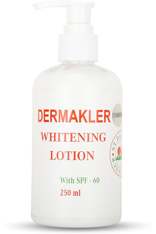 ST.DALFOUR Dermakler Whitening Lotion with SPF-60 - 250 ml (Black Seed Oil)