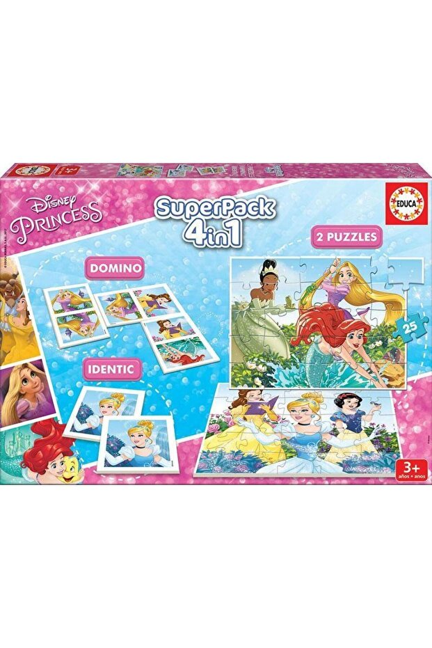 Puzzle Superpack Disney Princess - 1