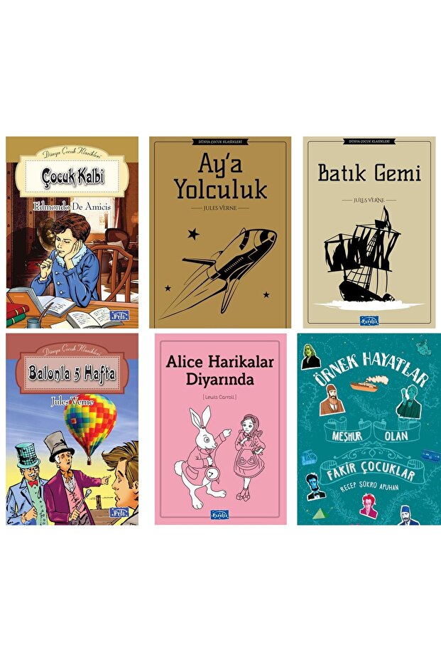 Örnek Hayatlar Yıldızların Peşinde Ortaokul 6 Kitap Set