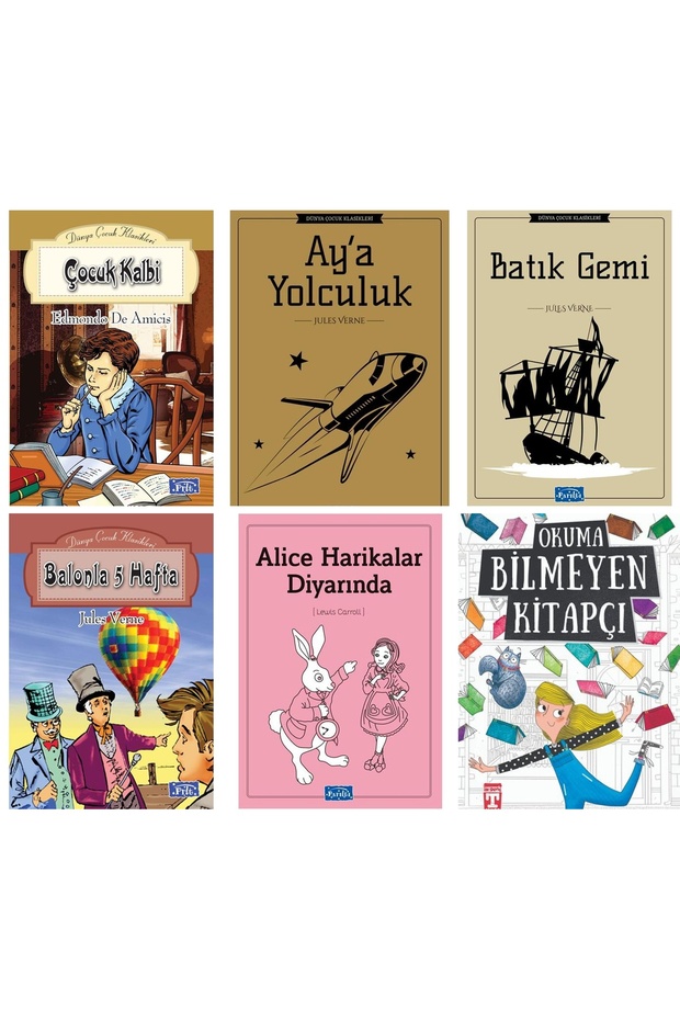 Hayati Kopya Kayıp Çocuk Gizemi Ortaokul 6 Kitap Set