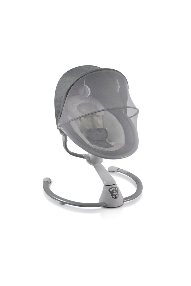 Leagan electric pentru bebelusi Swing Cloud Grey