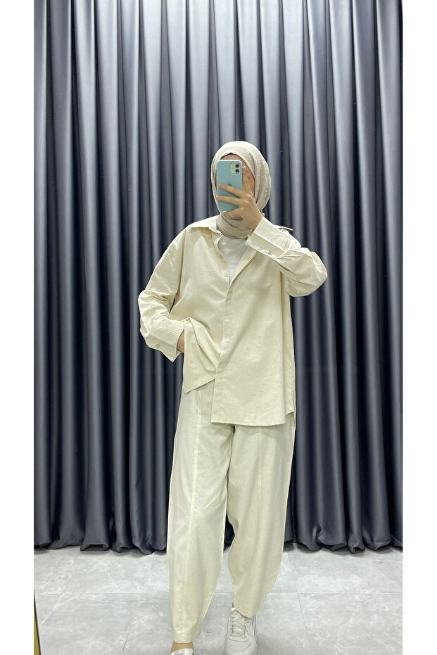 Lan Set prirodne košulje - 4