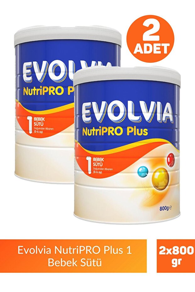 Seddar Collection Nutripro Plus 1 Bebek Sütü 800 gr 2 Adet - 1