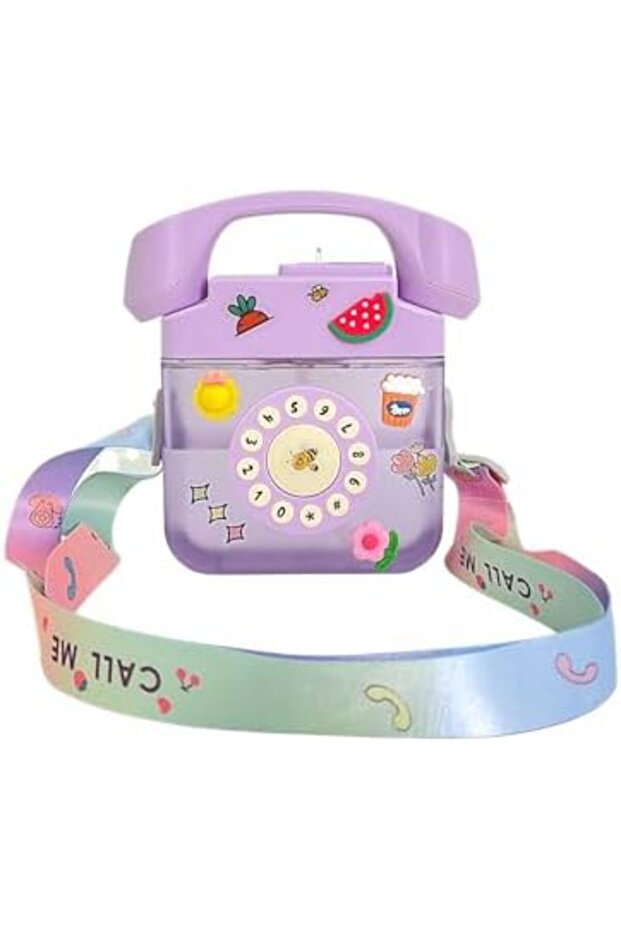 زجاجة شرب بلاستيكية بتصميم هاتفي محمول - 1