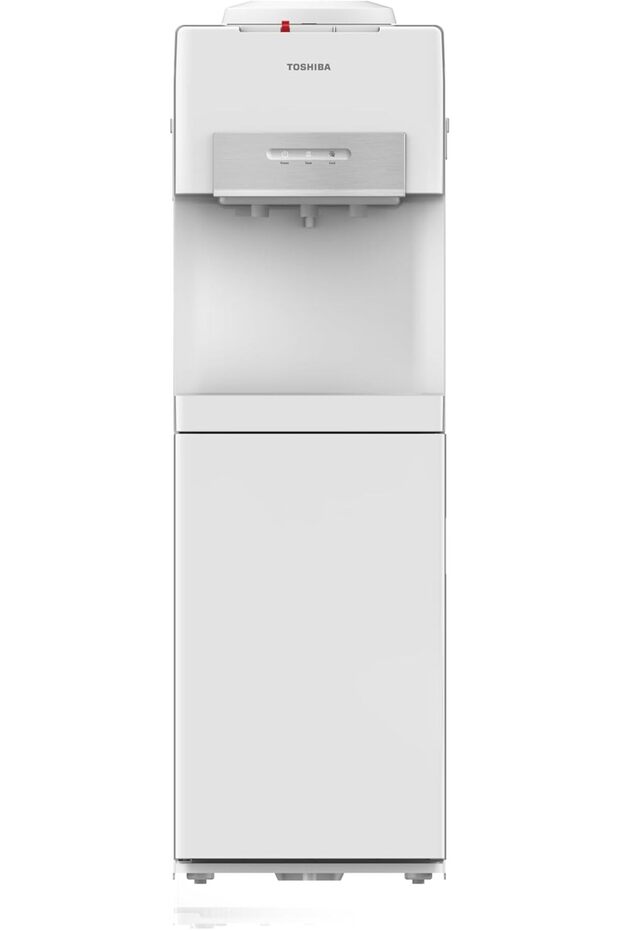 Top Load Water Dispenser, Hot Cold Ambient Temperature, Floor Standing, 3 Taps Push Buttons,