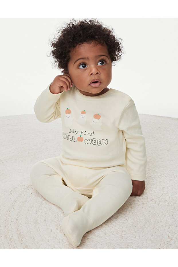 Saf Pamuklu Uyku Tulumu (0-3 Yaş) - 4