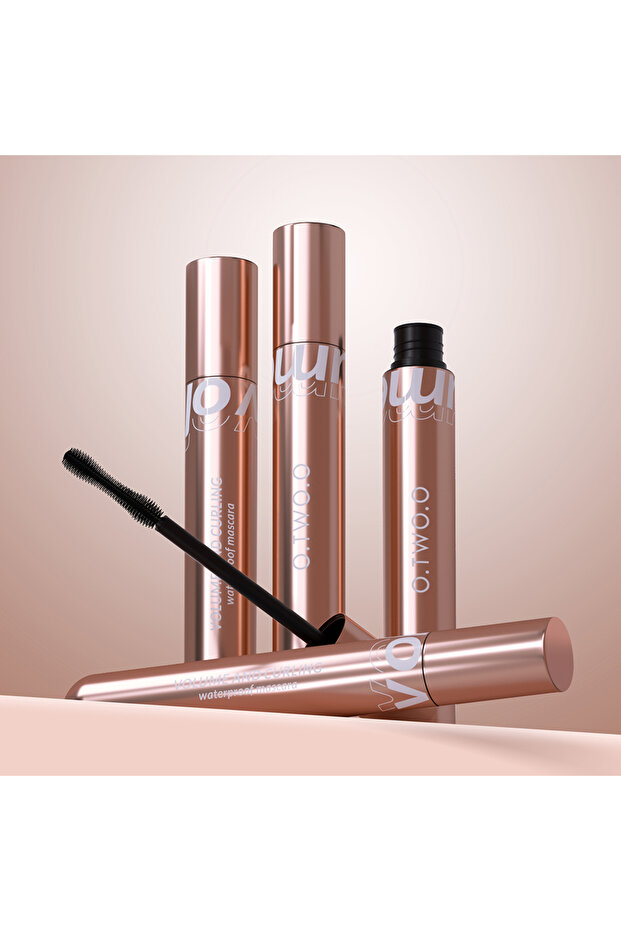 O.TWO.O Volume & Curling Waterproof Mascara – Long-Lasting Lift & Definition