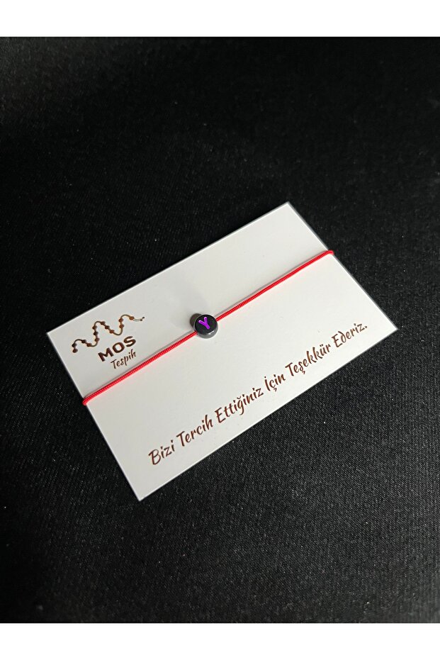 سوار الحظ بحبل قابل للتعديل على شكل حرف Y - 1