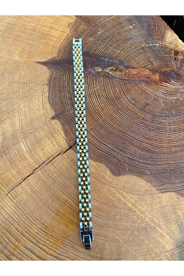 RLX MODELİ GOLD SİLVER ÇELİK BİLEKLİK - 2