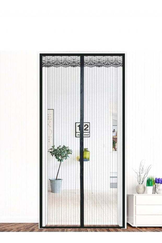 Magic Mesh Magnetic Automatic Closure Anti-Mosquito Door Curtain Multicolour 100 x 210cm