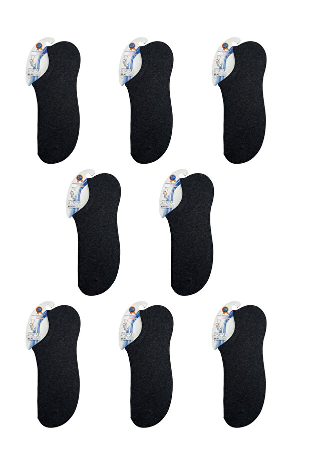 عبوة من 8 جوارب للجنسين بدون كاحل - 4