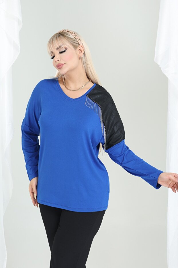 بلوزات مقاس كبير - 2