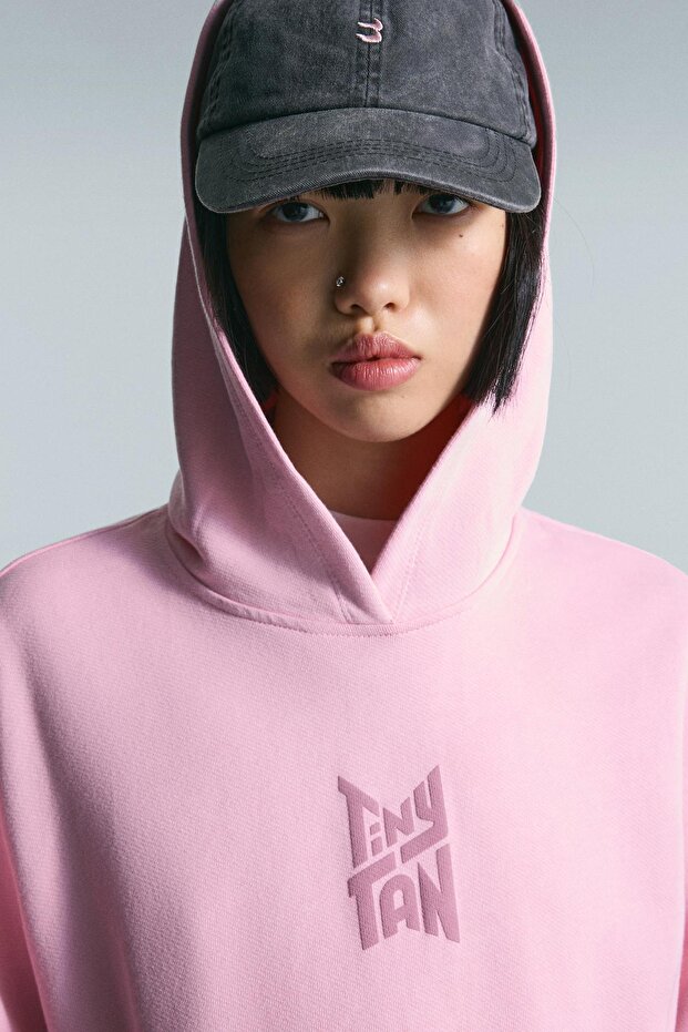 TinyTAN baskılı sweatshirt - 1