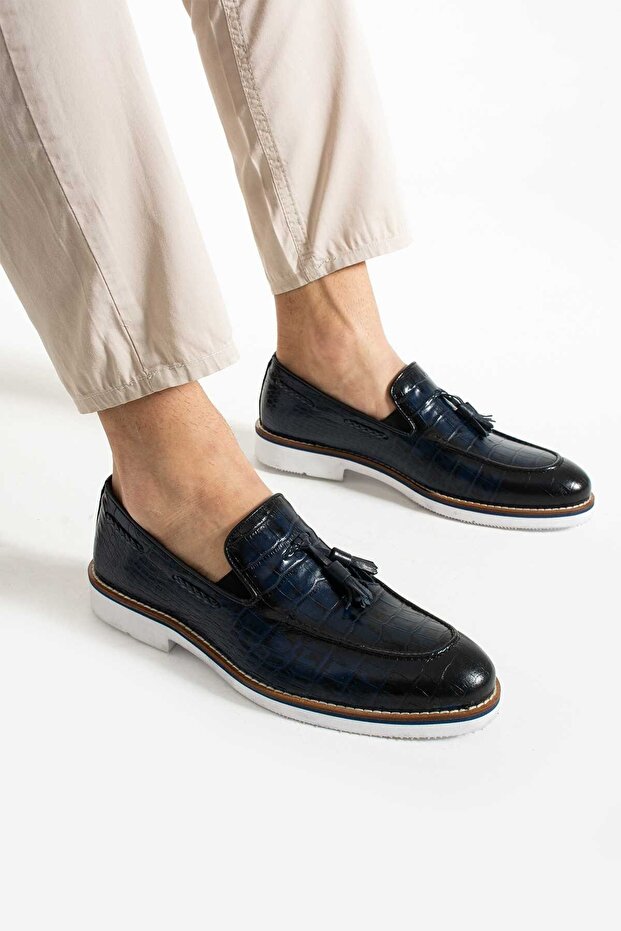 Laceless Tasseled Eva Sole Casual 331-10734 Men's Shoes