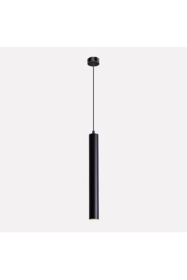 Modern Cylindrical LED Pendant Light – 30W Hanging Fixture for Kitchen & Dining Room