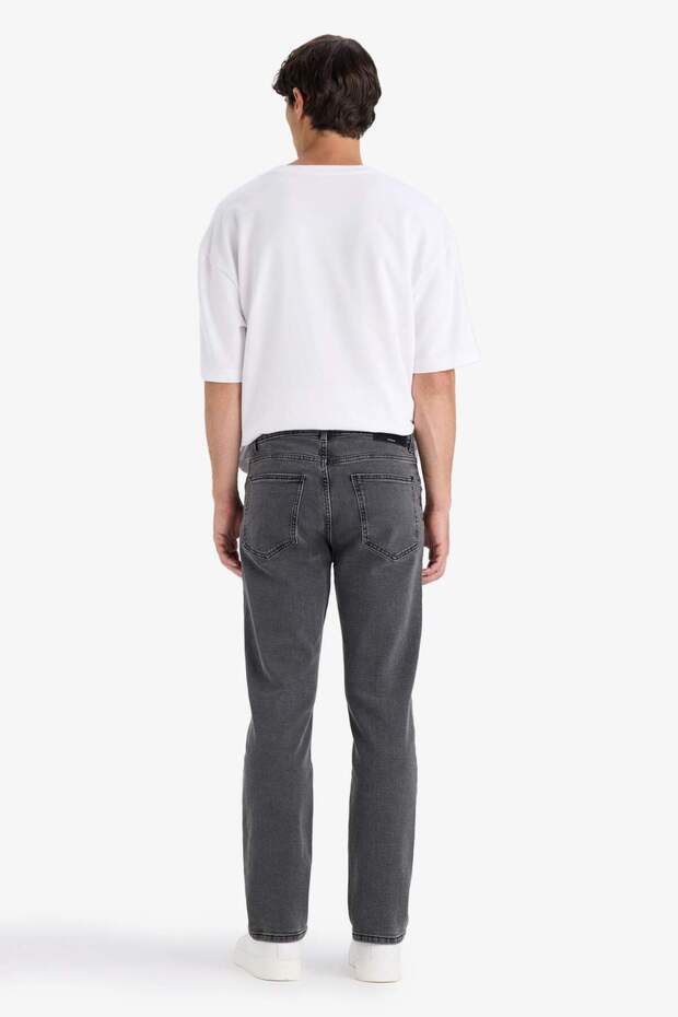 Sergio Regular Fit Normal Bel Boru Paça Düz Paça Jean Pantolon F3586AX25AU - 6