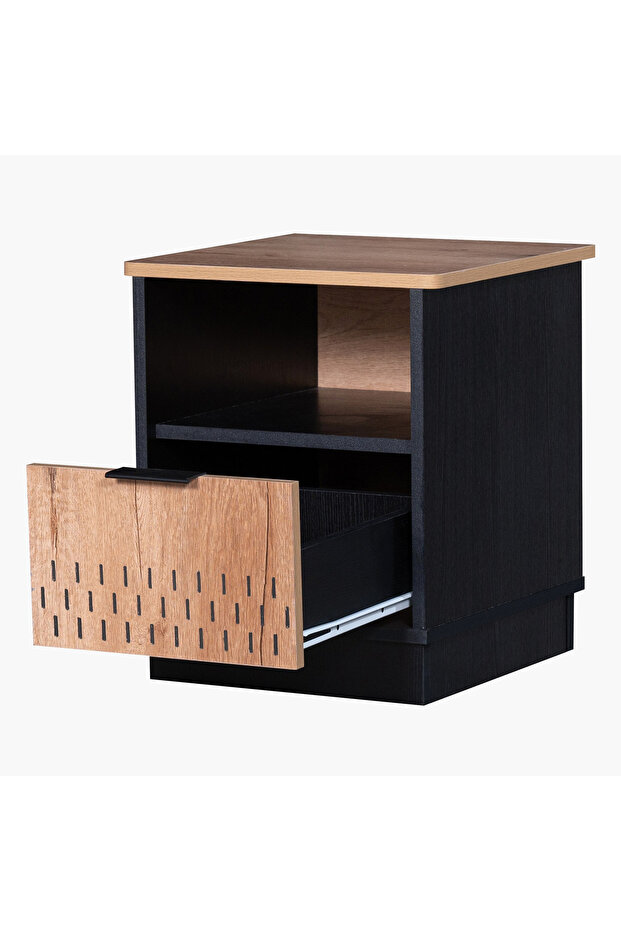 طاولة جانبية من جوردان ذات درج واحد - 3