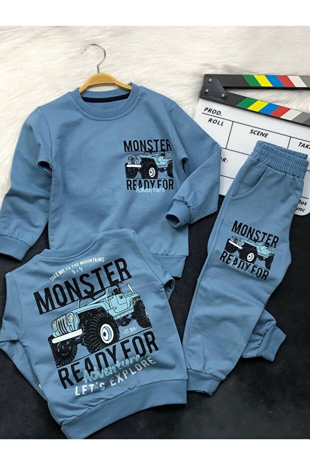 BOYS TOP AND BOTTOM TRACKSUIT SET