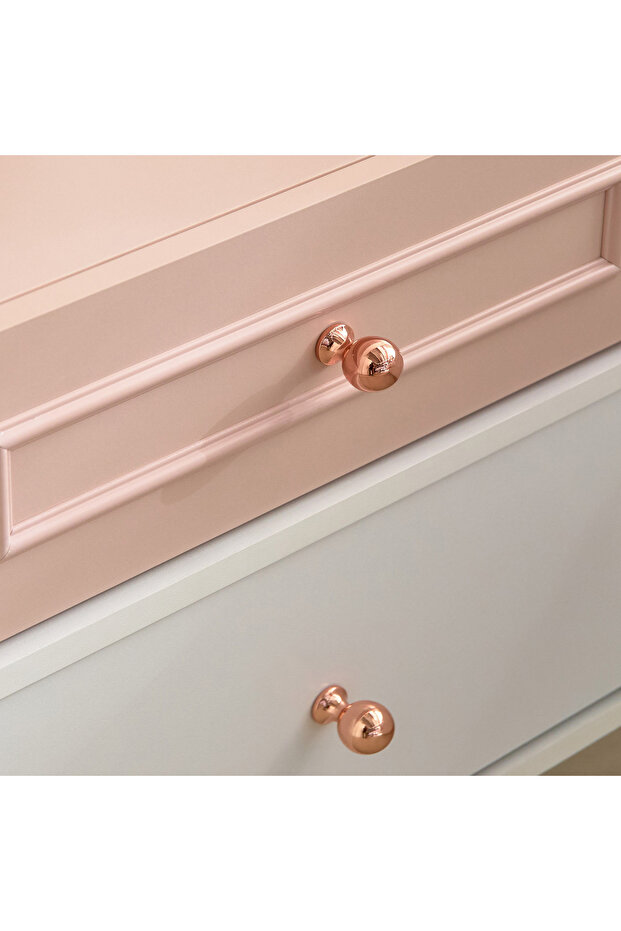 طاولة جانبية كارمين ذات درجين - 6