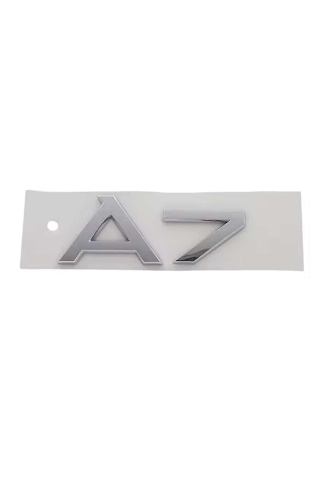 Emblemă Spate Audi A7 Chrome - 2