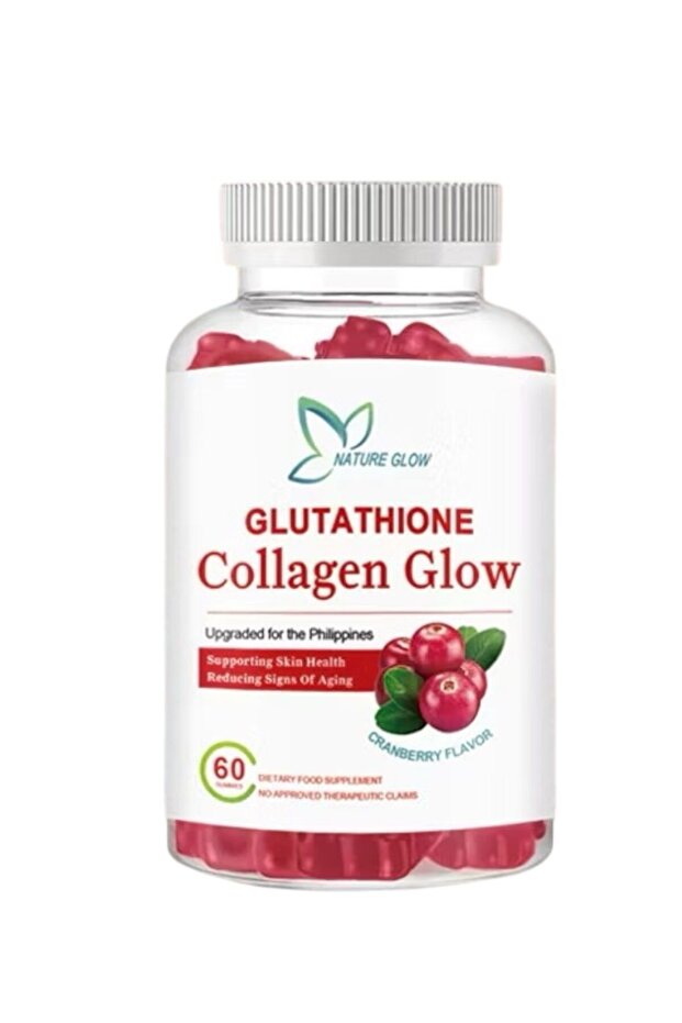 Nature glow glutathione collagen glow cranberry flavor