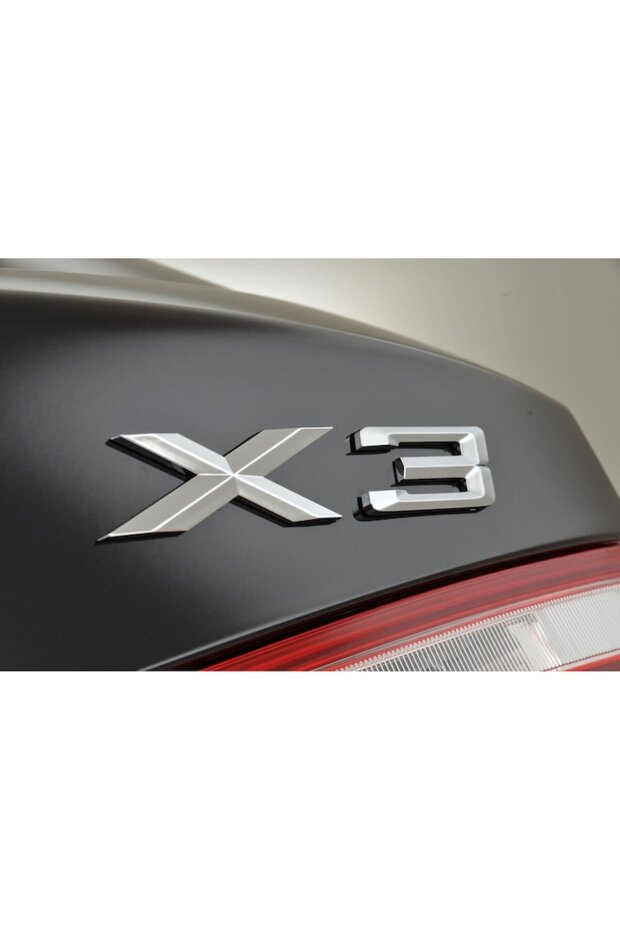 X3 Trunk Emblem - 2