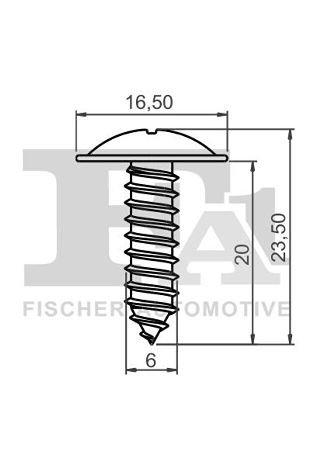 Screw 89-70001.5 - 2