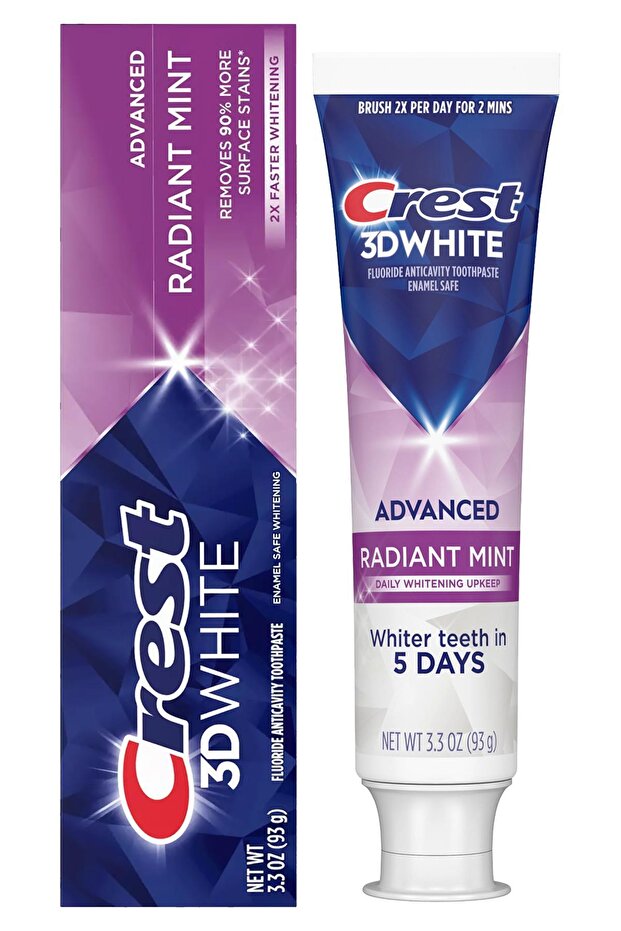 3D White Advanced Radiant Mint Diş Macunu 93GR - 1