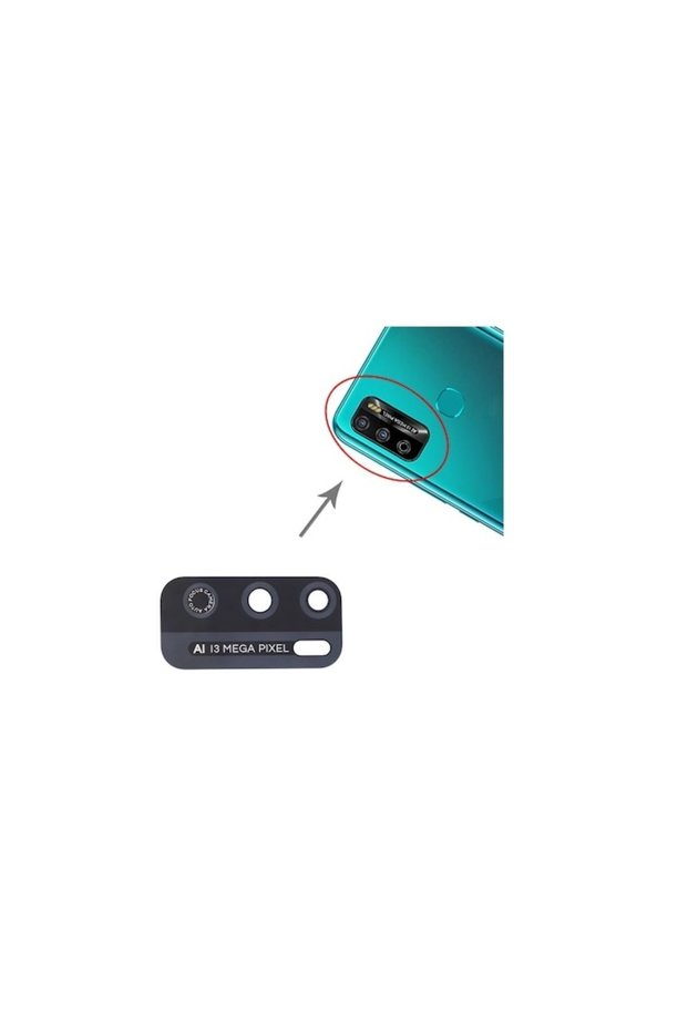 İnfi̇ni̇x Hot 9 Play Compatible Camera Glass Multicolor