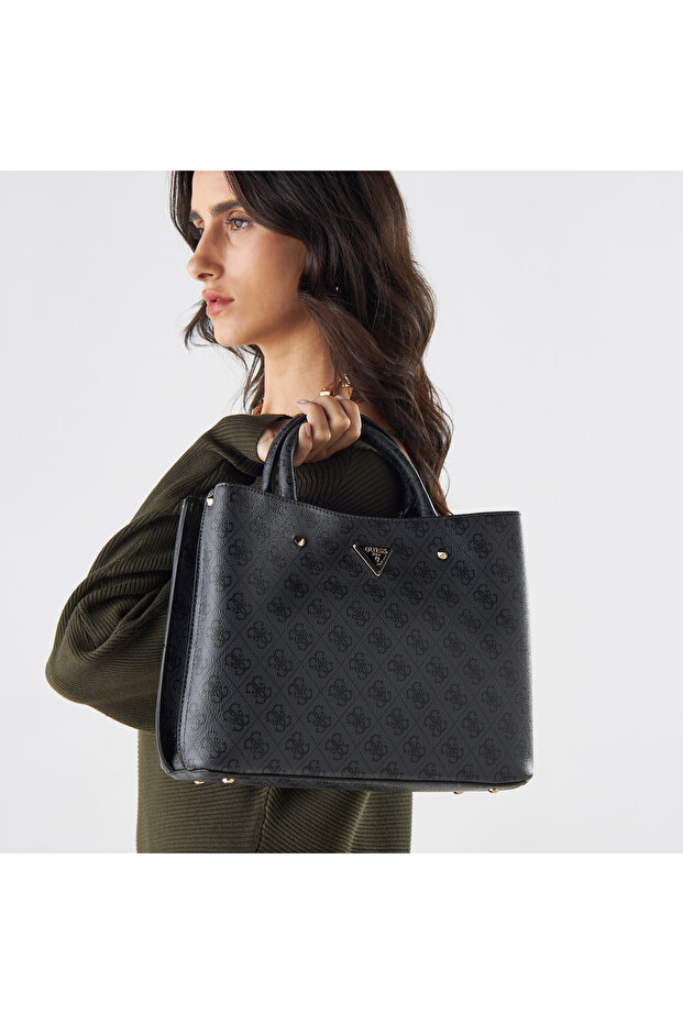 All-Over Logo Print Tote Bag - 1