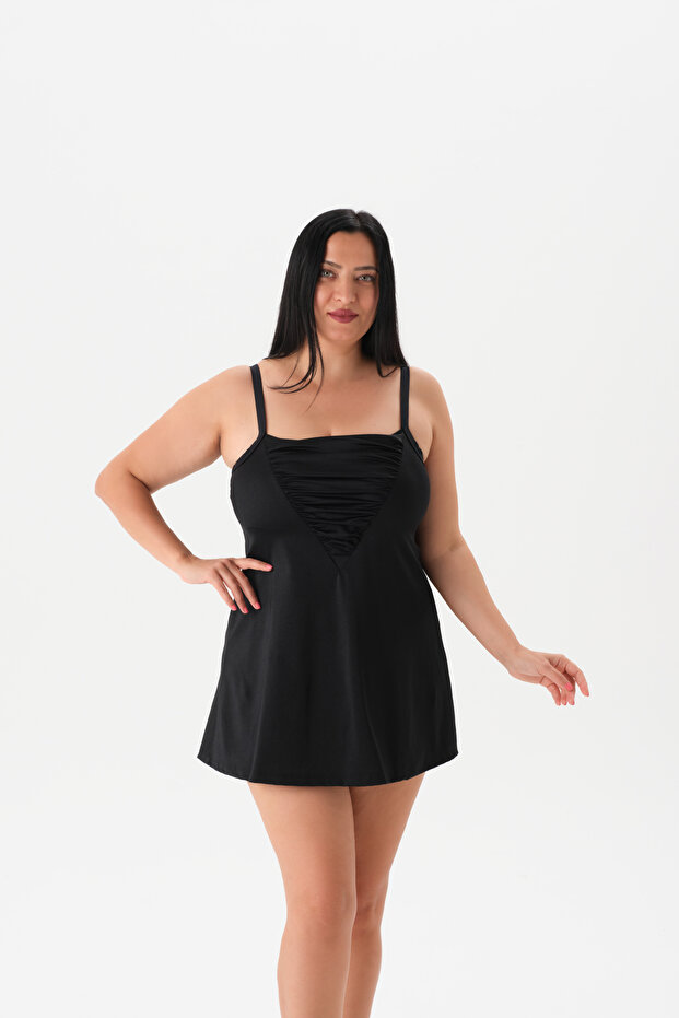 4065MY ELBİSELİ MAYO - 1