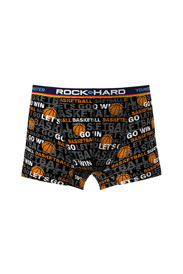 Boy's Patterned Boxer 5 Pack - 4