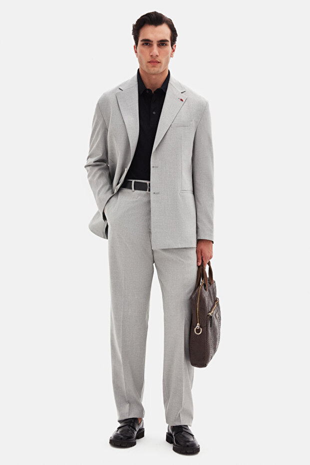 Oversize Stone Comfortable Fit Suit