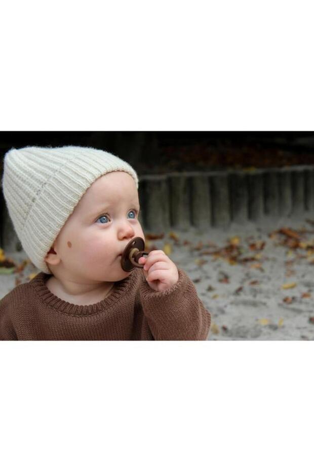 Colour Latex Pacifier, Round Teat, 18 Months+, Vanilla - 3