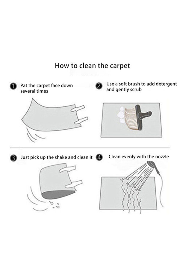 Rectangular Soft Touch Carpet Multicolour 160 x 230centimeter - 5