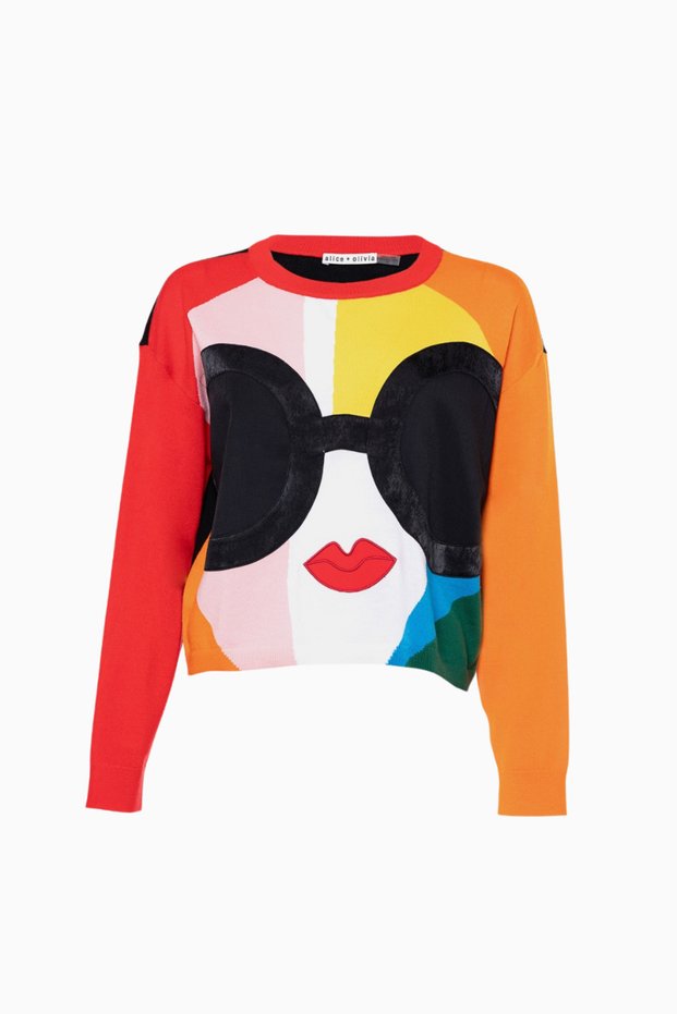 Gleeson Surrealist Stace Face Sweatshirt