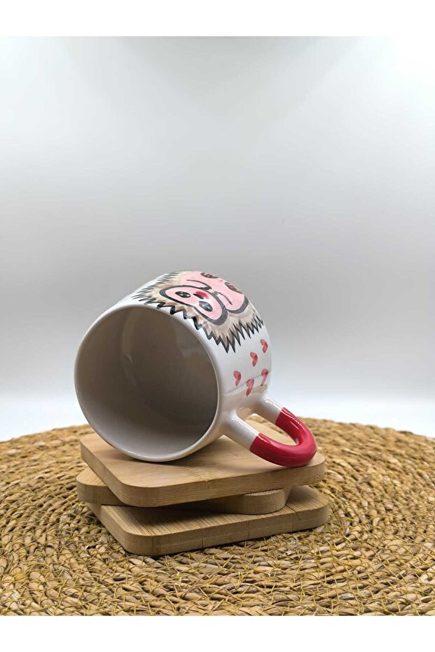 2 كوب سيراميك مصنوع يدويًا - 4