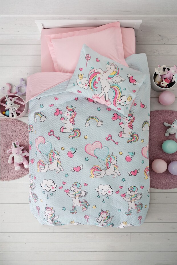 Junior Tek Kişilik Complete Set Twinka Pembe - 1