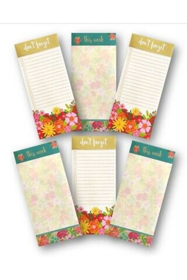 Listpad To Do List Magnetic Notepad Individually Wrapped 100*2 sheets each 7.5 x 3.5 in - 4