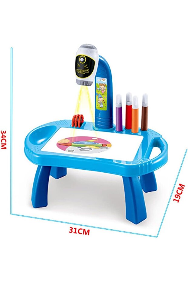 Drawing Desk, Children Learning Desk Trace and Draw Projector Art Drawing Board Projection Trac - 7