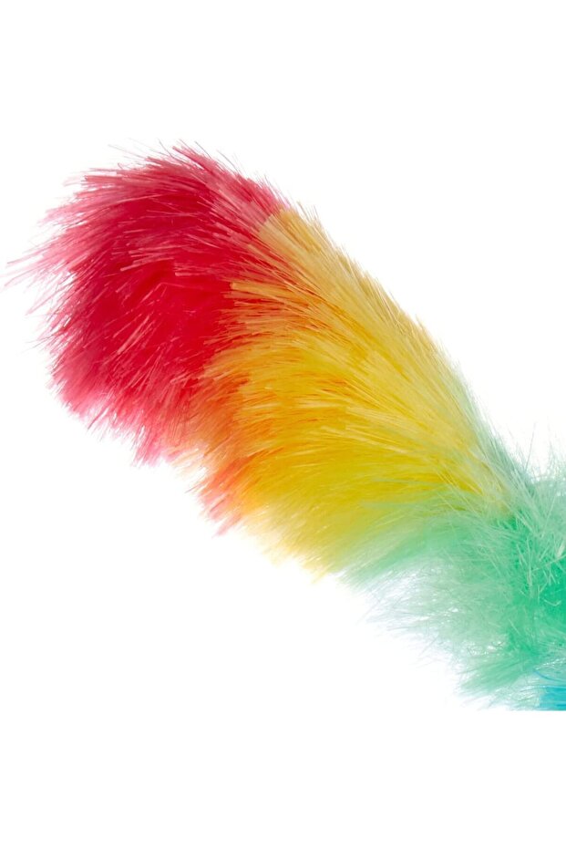 فرشاة الغبار المصنوعة من الألياف الدقيقة القابلة للتمديد - مقبض قصير 80 سم - متعدد الألوان، - 3