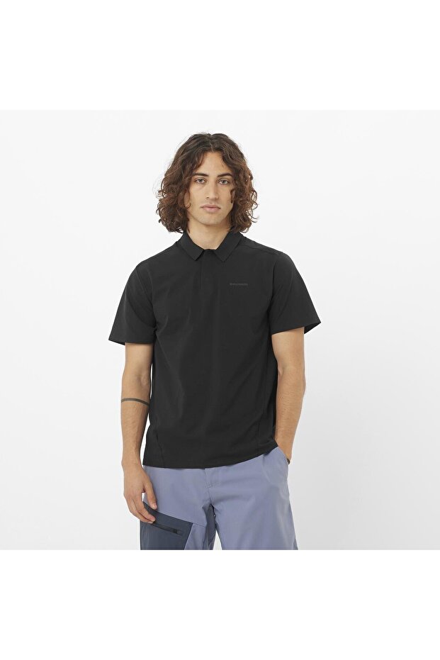 TRACKLINE POLO Erkek Tişört Black LC2439400 - 2