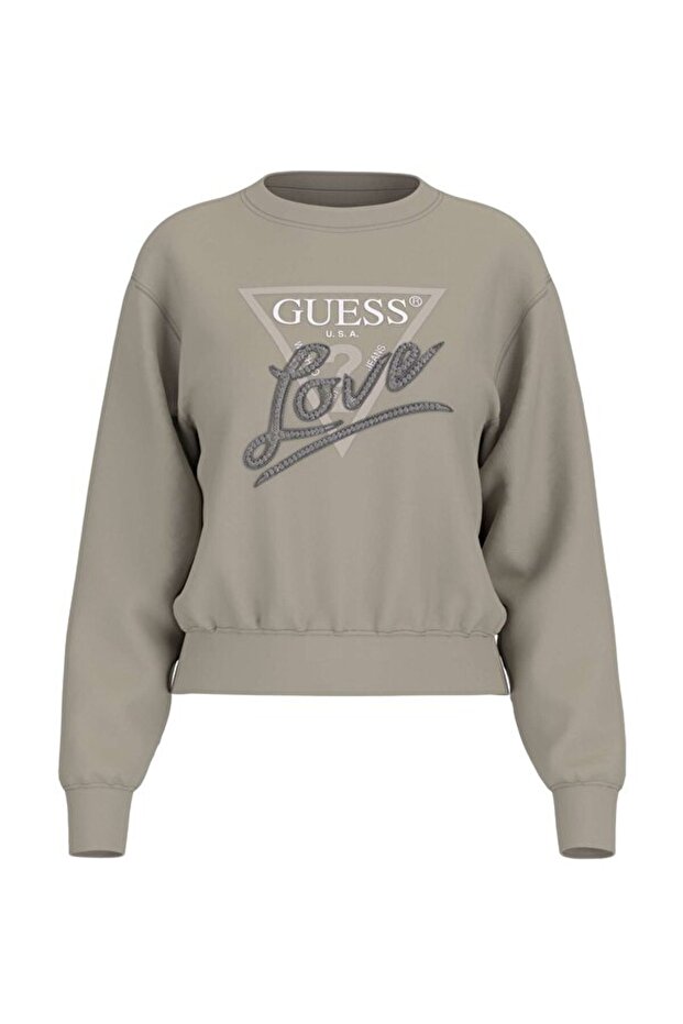 Studded Kadın Sweatshirt - 1